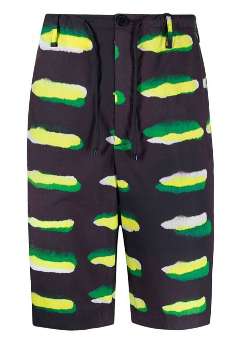 shorts con elastico in vita , stampa LEN LYE DRIES VAN NOTEN | Pantalone | PENNYSHORT2005900